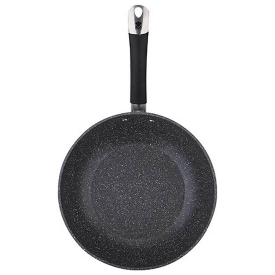 Wok Pande Masterpro Gr Aluminium Smedet aluminium ( 28 cm) #5