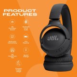 Hovedtelefoner JBL TUNE 520BT BK Sort #5