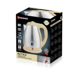 Elektrisk kedel med LED-lys Bergner Gul Rustfrit stl 1850 W 1,8 L #5