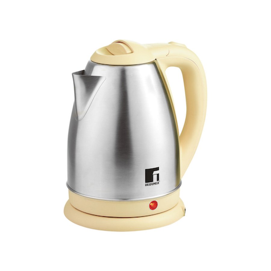 Elektrisk kedel med LED-lys Bergner Gul Rustfrit stl 1850 W 1,8 L #9