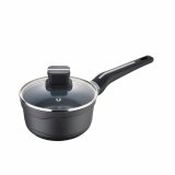 Kasserolle med lg San Ignacio Bistro SG6424 Mat bagp Stbt aluminium 1,3 L #1