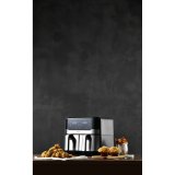 Varmluftsfrituregryde Masterpro Rocket Duo 900 2400 W 9 L Sort #4