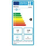 Brbart klimaanlg Hisense APH09QC A Hvid 2600 W 350 m3/h #6