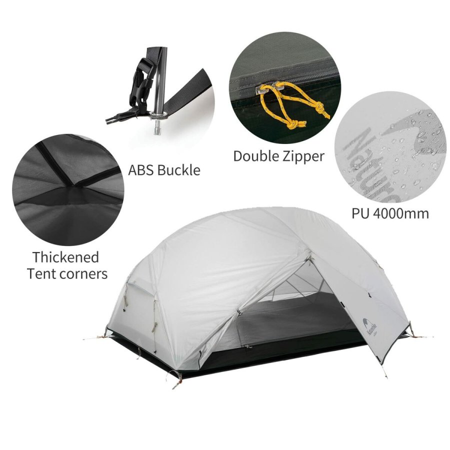 Telt Naturehike 2381600017851 Gr Monochrome 2 personer #3