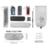 Telt Naturehike 2381600017851 Gr Monochrome 2 personer #4