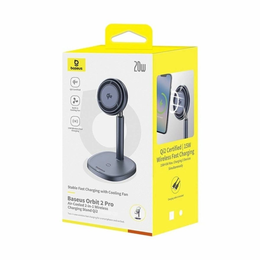 Trdls oplader med mobilholder Baseus P10273500813-00 #2