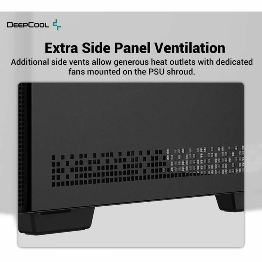 ATX Semi-t�rn kasse DEEPCOOL R-CH370-BKNAM1-G-1 Sort #5