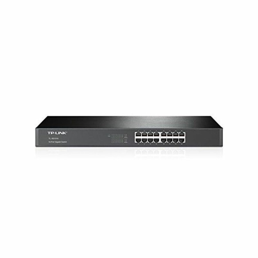 Switch til netv�rket med kontaktskab TP-Link TL-SG1016 16P Gigabit 19