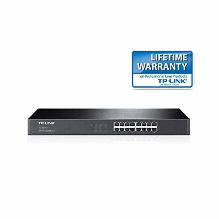 Switch til netv�rket med kontaktskab TP-Link TL-SG1016 16P Gigabit 19