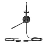 Hovedtelefoner med mikrofon Yealink YHS34-MONO Sort #1