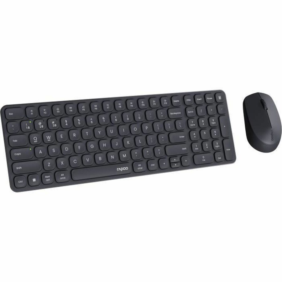 Tastatur og mus Rapoo 9310M Sort #5