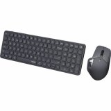 Tastatur og mus Rapoo 9760M Gr� AZERTY #4