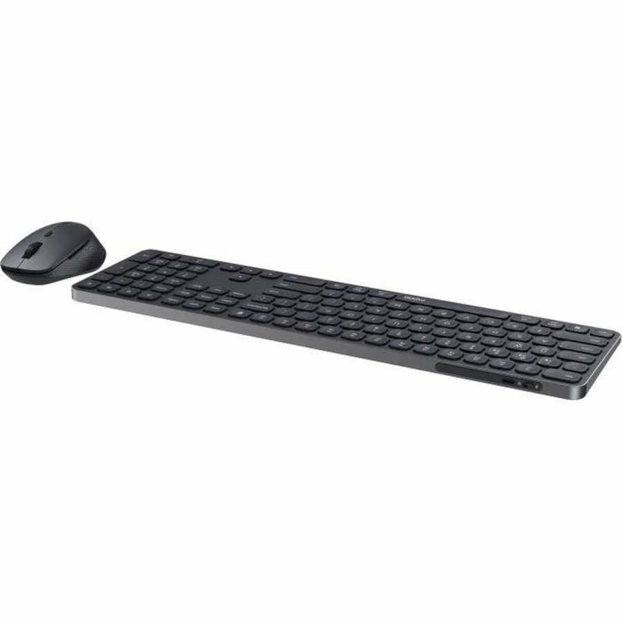 Tastatur og mus Rapoo 9810M Gr� AZERTY #6