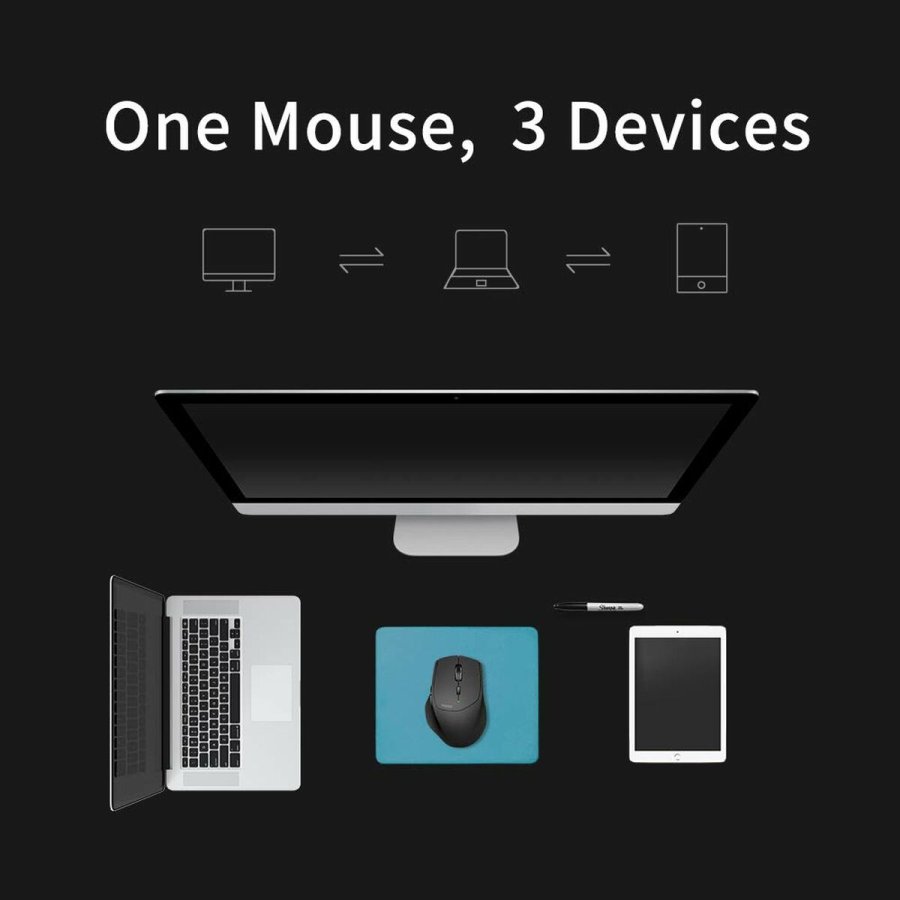 Mus Rapoo Sort Gr�n 1600 dpi #5