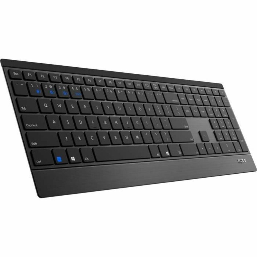 Tastatur Rapoo E9500M Sort AZERTY #5