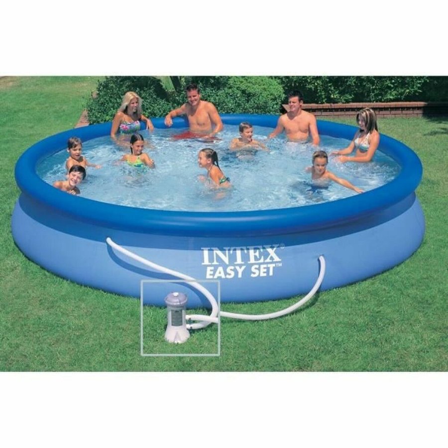 Oppustelig Pool Intex 28158NP Bl 457 x 84 cm #2