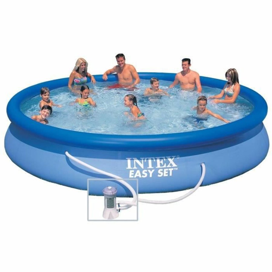 Oppustelig Pool Intex 28158NP Bl 457 x 84 cm #1
