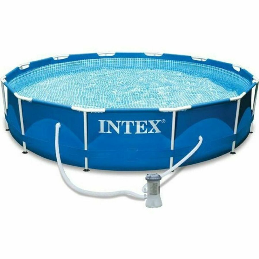 Pool Aftageligt Intex 6503 L 366 x 76 x 366 cm #1