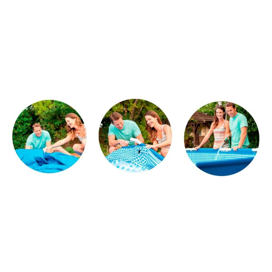 Pool Aftageligt Intex 6503 L 366 x 76 x 366 cm #22
