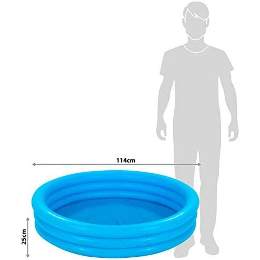 Oppustelig Pool til Brn Intex 59416 101 L Multifarvet 114 x 25 cm #4
