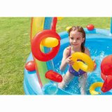 Oppustelig Pool til Brn Intex   Legeplads Regnbue 297 x 135 x 193 cm 381 L #6