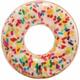 Oppusteligt hjul Intex Donut Hvid 99 x 25 cm #1