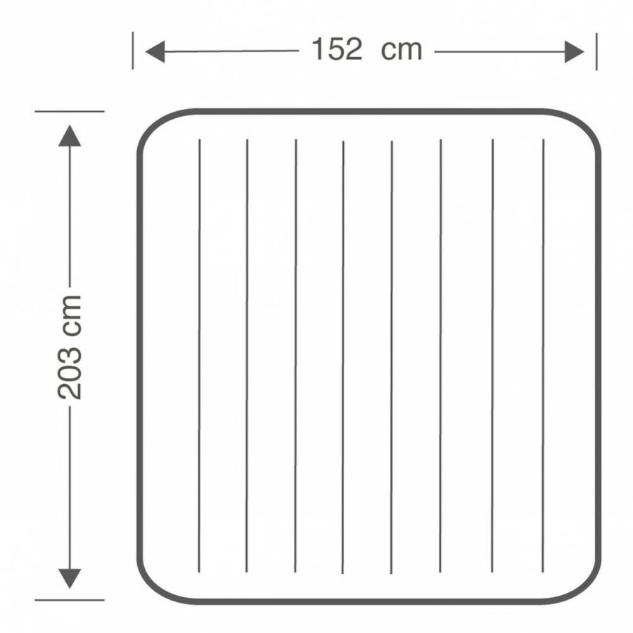 Luftmadras Intex STANDARD CLASSIC DOWNY 203 x 25 x 152 cm #22
