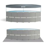 Pool Aftageligt Intex 488 x 122 x 488 cm #29