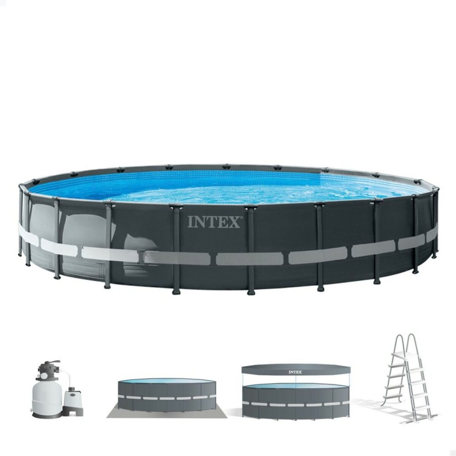 Pool Aftageligt Intex 26334 610 x 122 x 610 cm #1