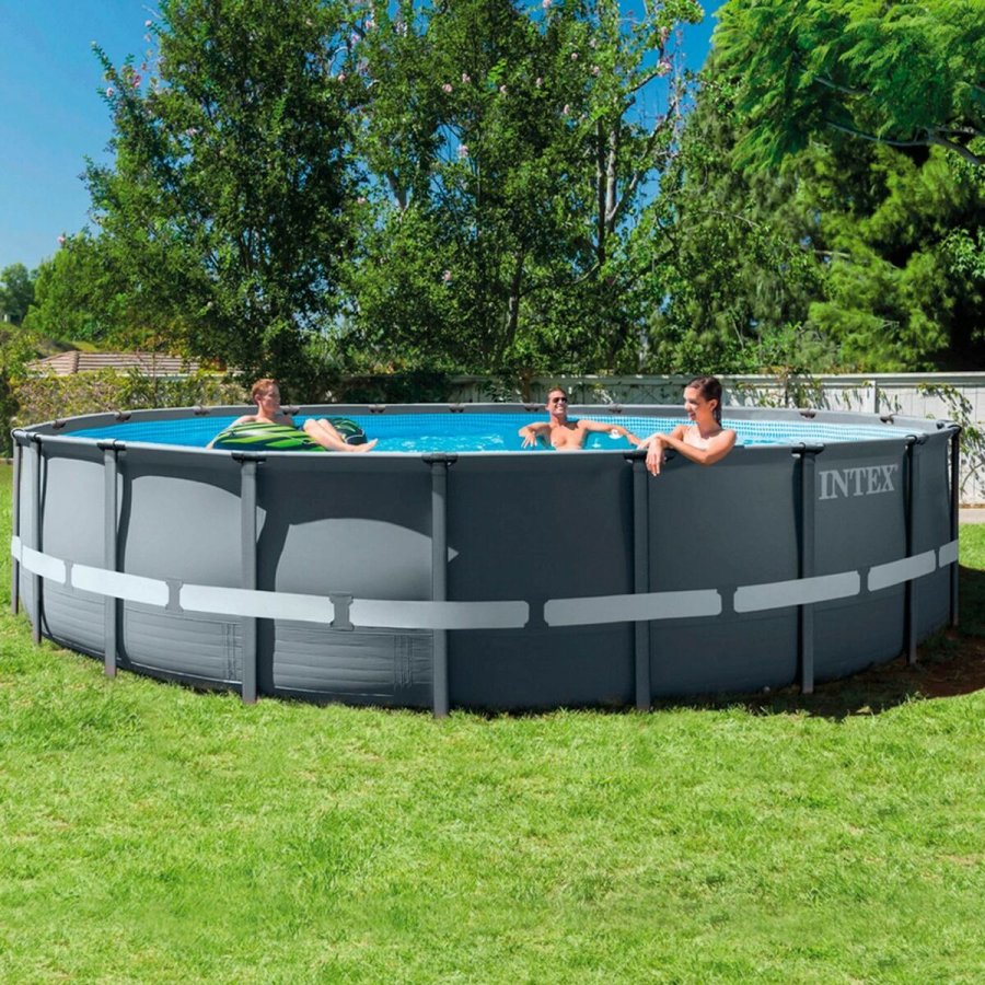 Pool Aftageligt Intex 26334 610 x 122 x 610 cm #8