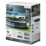 Pool Aftageligt Intex 26334 610 x 122 x 610 cm #36
