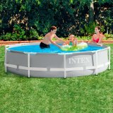 Pool Aftageligt Intex Prism Frame 4485 L Cirkulr 305 x 76 cm #2