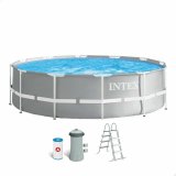 Pool Aftageligt Intex Prism Frame 366 x 99 x 366 cm 8592 l #1