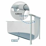 Pool Aftageligt Intex Prism Frame 366 x 99 x 366 cm 8592 l #6