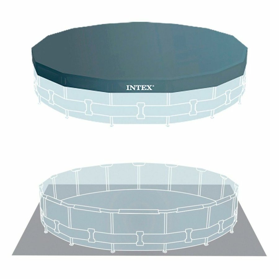 Pool Aftageligt Intex Prism Frame 14.614 l Gr 457 x 107 cm #3