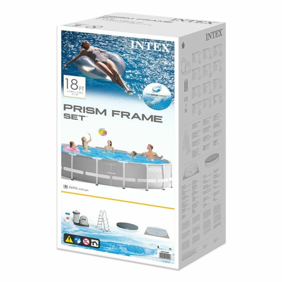 Pool Aftageligt Intex Prism Frame 24.311 l 549 x 122 cm #2