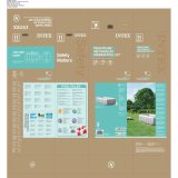 Pool Aftageligt Intex 26784NP 300 x 80 x 175 cm 3539 L #7