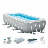 Pool Aftageligt Intex Prism Frame 10.874 l Gr 488 x 244 x 107 cm #1