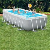 Pool Aftageligt Intex Prism Frame 10.874 l Gr 488 x 244 x 107 cm #2