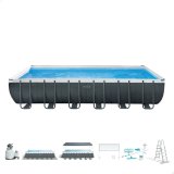 Pool Aftageligt Intex 732 x 132 x 366 cm #1