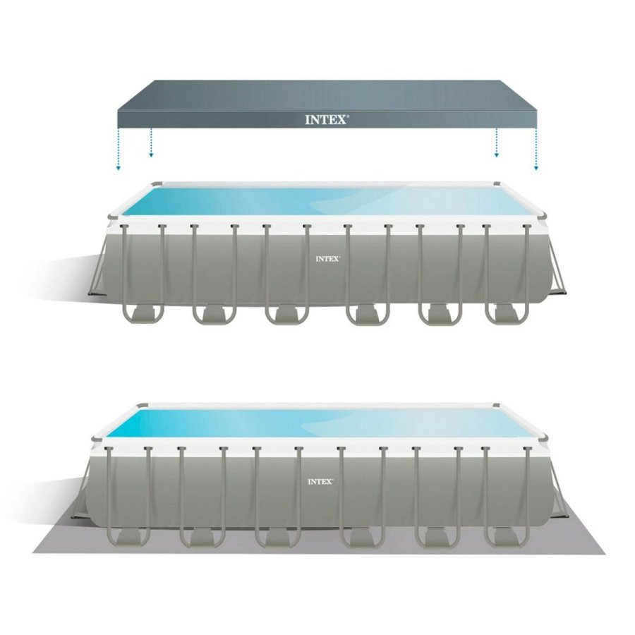 Pool Aftageligt Intex 732 x 132 x 366 cm #5