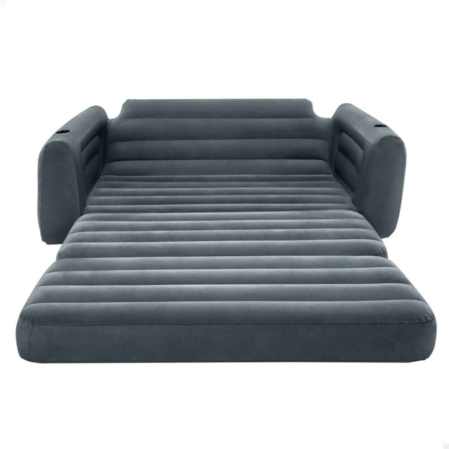 Oppustelig Sovesofa Intex Pull-Out 203 x 66 x 224 cm Gr� #4