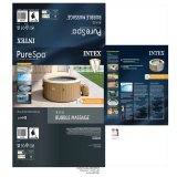 Oppustelige Spa Intex 196 x 71 x 196 cm Brun 795 L #15