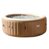 Oppustelige Spa Intex 196 x 71 x 196 cm Brun 795 L #1