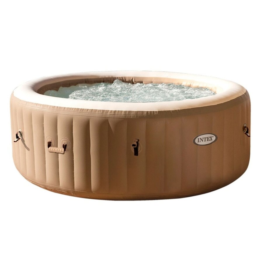 Oppustelige Spa Intex 196 x 71 x 196 cm Brun 795 L #1