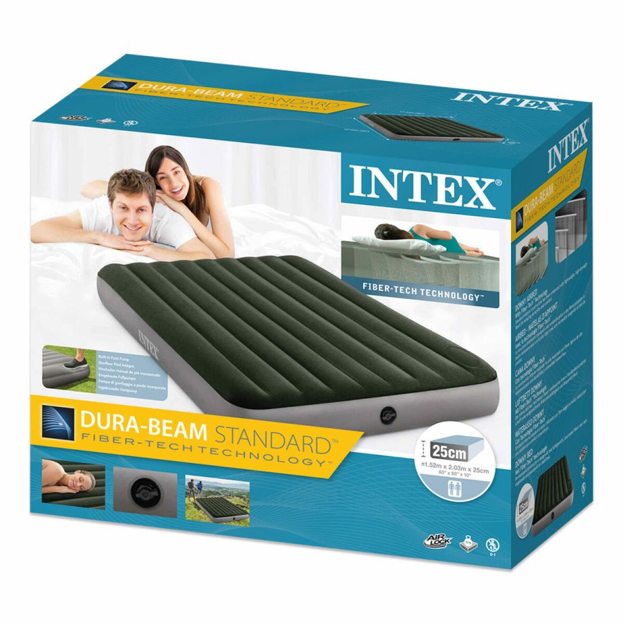 Luftmadras Intex 152 x 25 x 203 cm #10