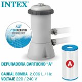 Pool Aftageligt Intex 8.418 l Rektangulr 400 x 200 x 122 cm #3