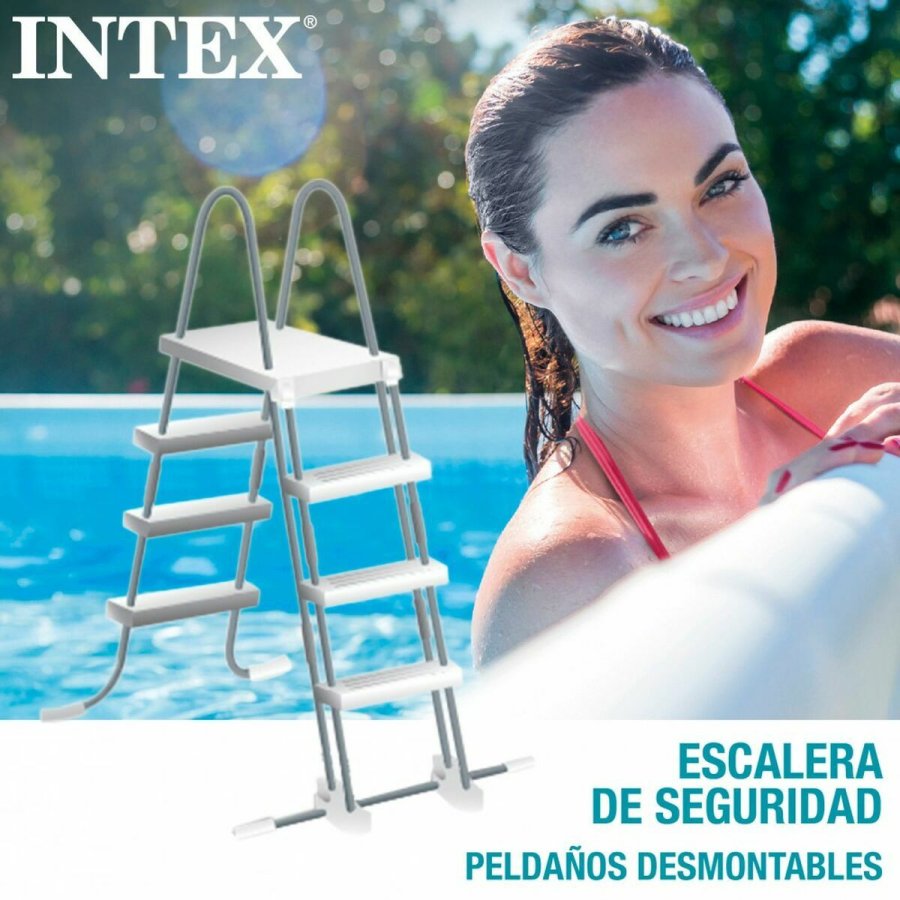 Pool Aftageligt Intex 8.418 l Rektangulr 400 x 200 x 122 cm #4
