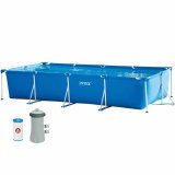 Pool Aftageligt Intex Frame 7127 L Rektangulr 450 X 220 X 84 CM #1