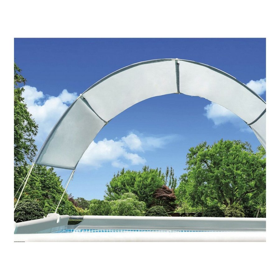 Swimmingpool Cover Intex 28054 Hvid #2